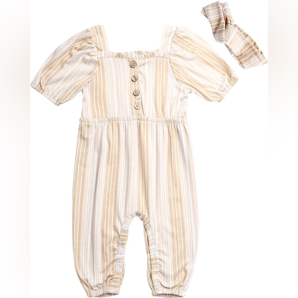 Jessica Simpson Girls Romper 3-6M